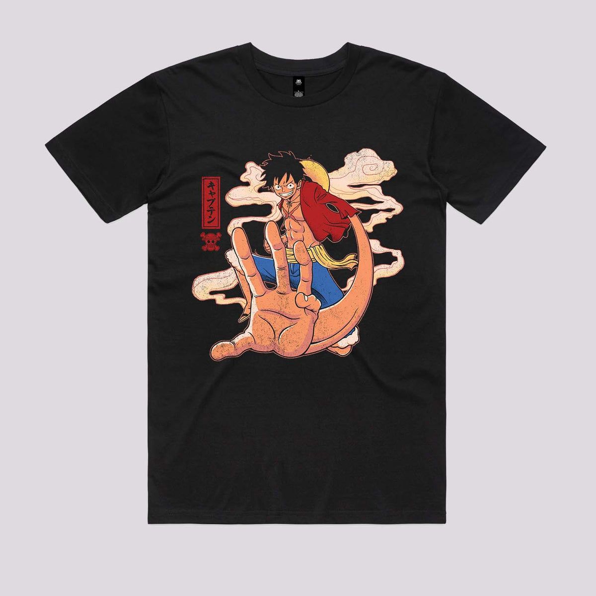 Ukiyo-e Captain Strawhat Graphic Tee | Anime T-Shirts Australia