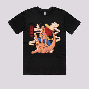 Ukiyo-e Captain Strawhat Graphic Tee