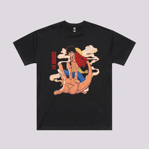 Ukiyo-e Captain Strawhat Graphic Tee