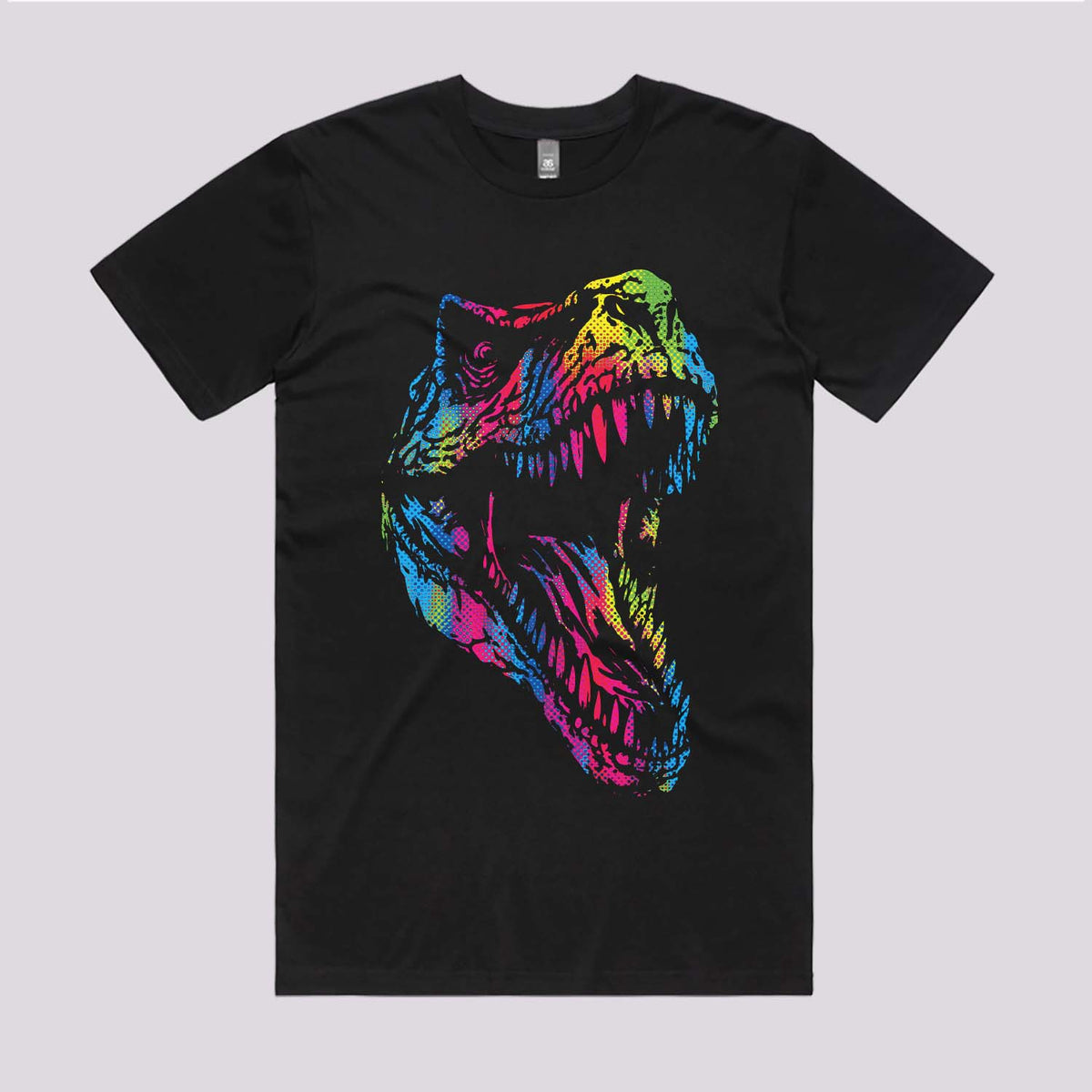 Vibrant T-Rex T-Shirt | Cool T-Shirts Online Australia