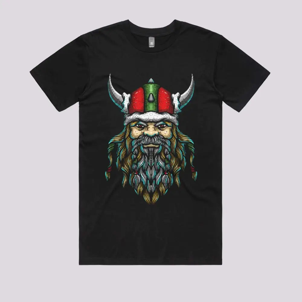 Viking Santa Christmas T-Shirt | Limitee Apparel