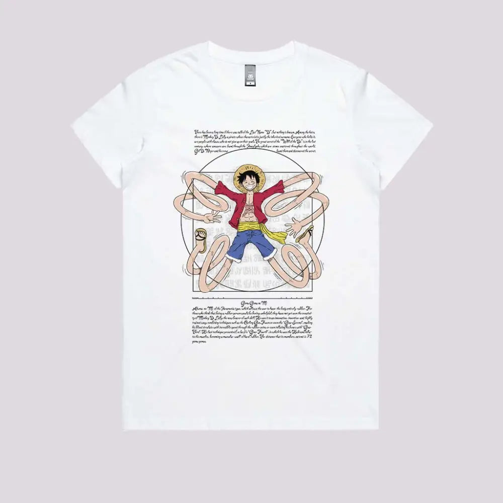 Vitruvian Luffy T-Shirt | Anime T-Shirts
