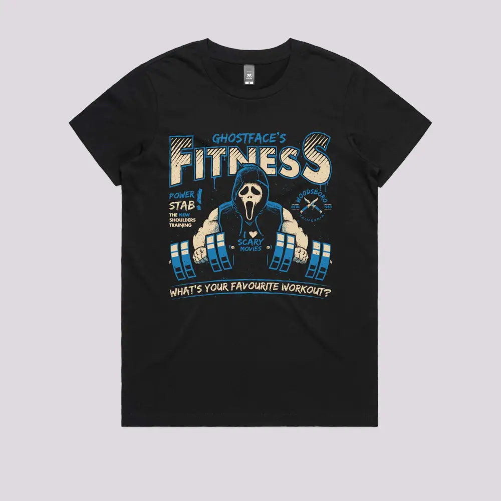 Whats Your Favourite Workout T-Shirt Womens / Black Xs Adult Tee