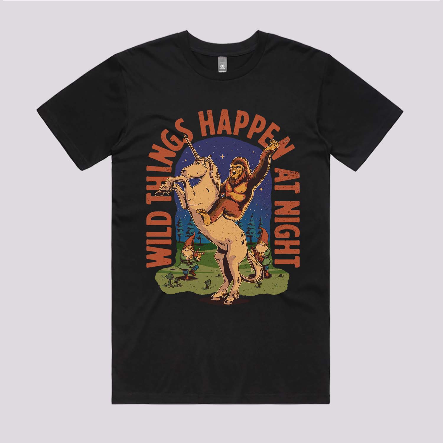 Wild Things Happen at Night Graphic Tee