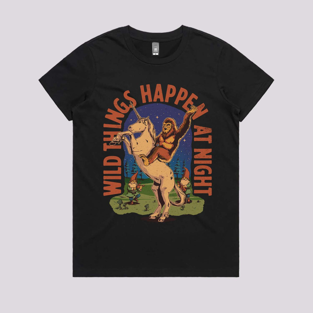 Wild Things Happen at Night T-Shirt | Graphic Tees Online Australia