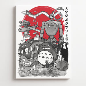 The Fantastic World of Hayao Wall Canvas | Anime Wall Arts Australia