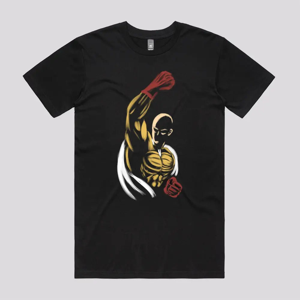 Yellow Hero T-Shirt | Anime T-Shirts