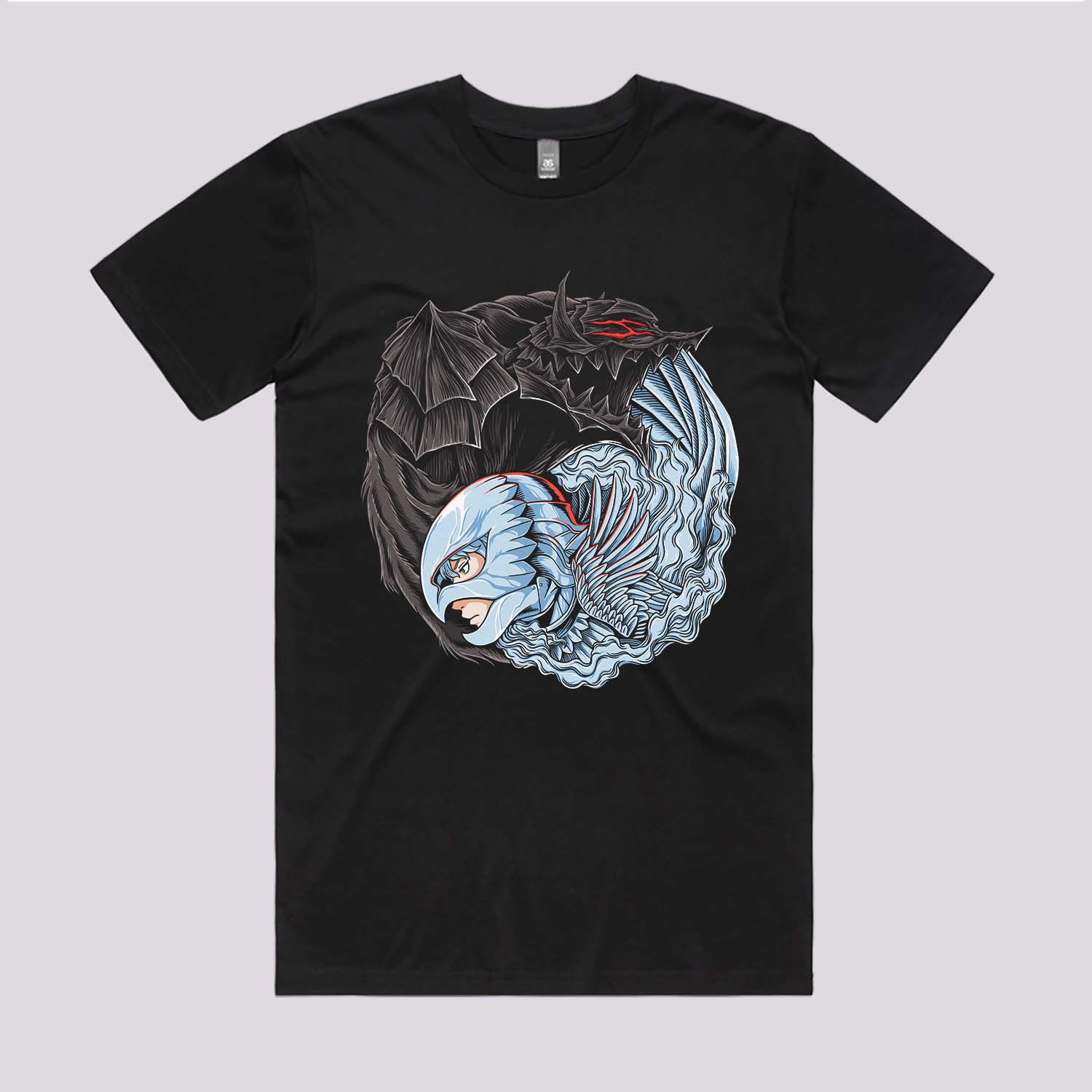 Yin Yang Berserk Graphic Tee