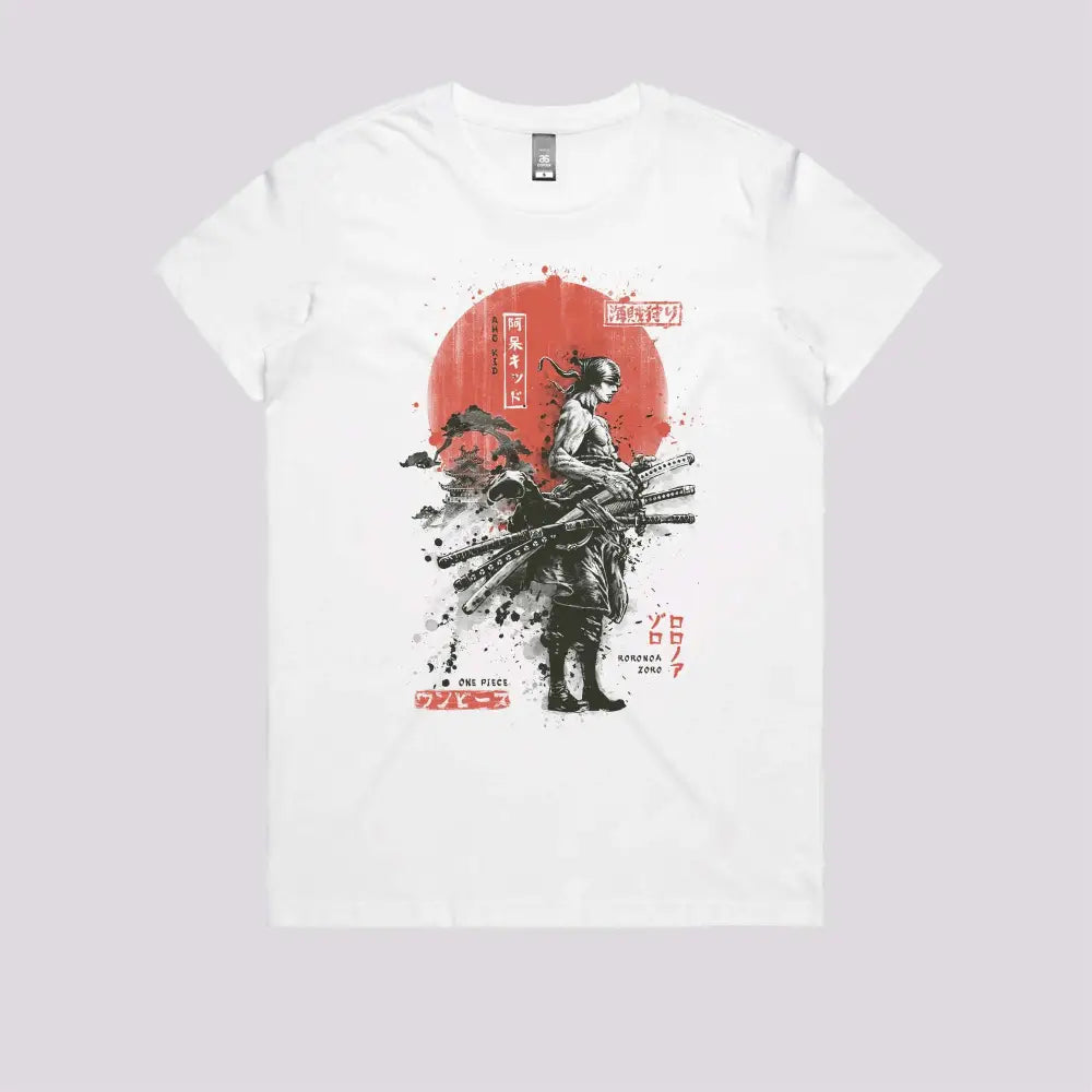 Zoro Wano Kuni Samurai T-Shirt | Anime T-Shirts