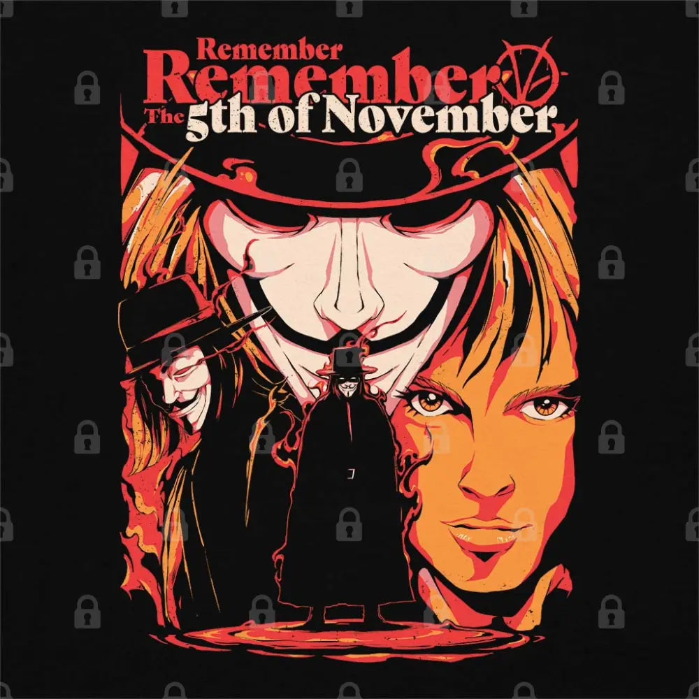 5th of November T-Shirt | Pop Culture T-Shirts