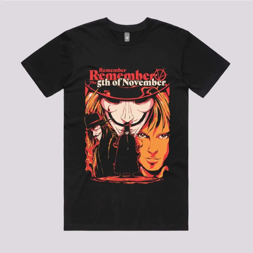 5th of November T-Shirt | Pop Culture T-Shirts