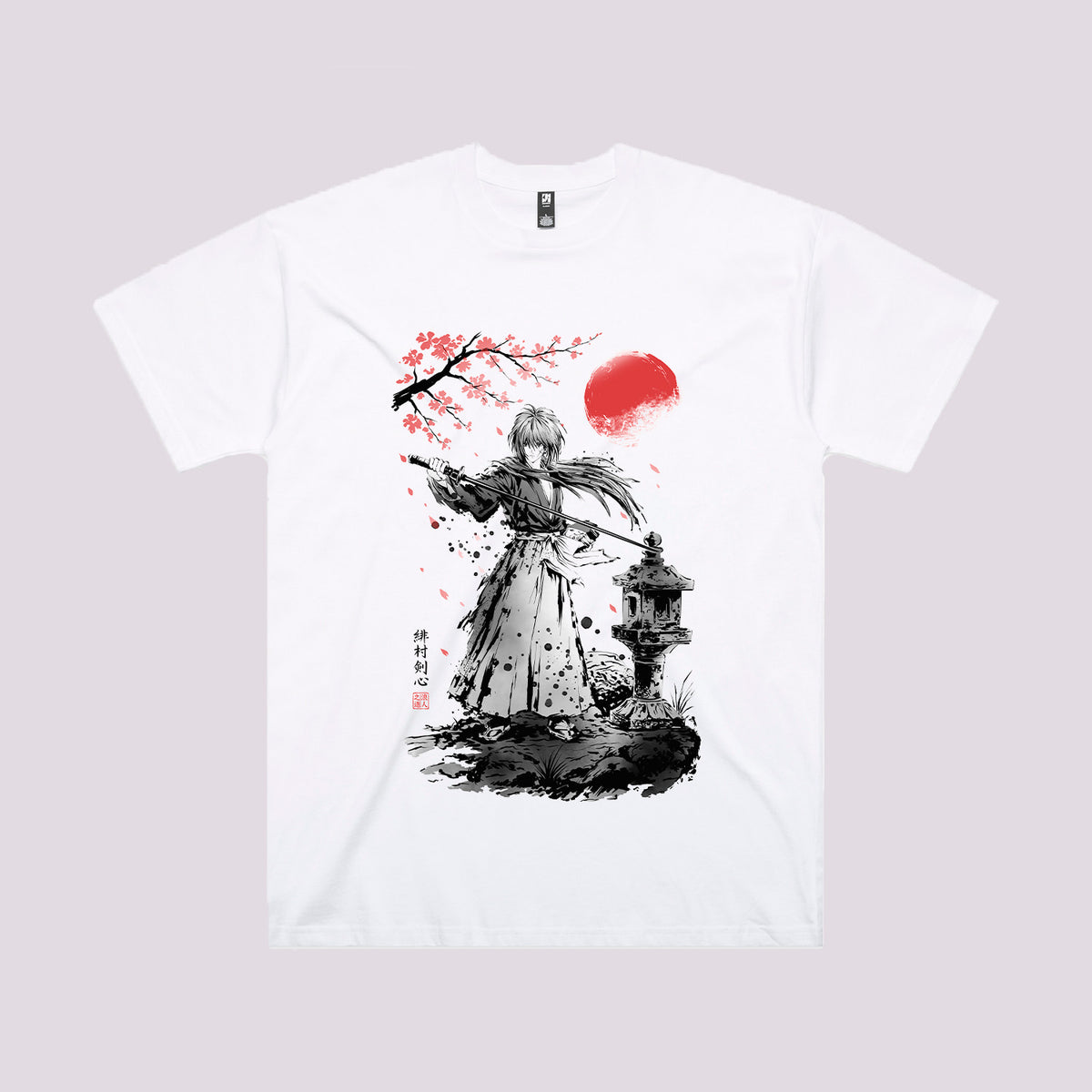 Rurouni Samurai Sumi-e Graphic Tee