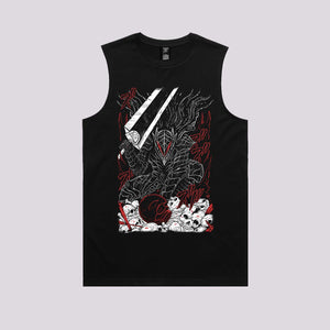 Black Swordsman Armor Graphic Tee