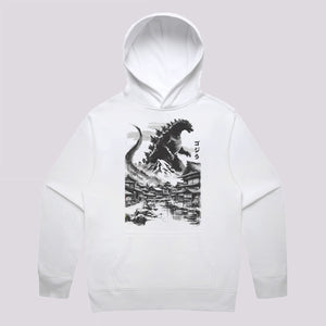 King Kaiju in Japan Village Hoodie | Cool Japanese Hoodie Australia