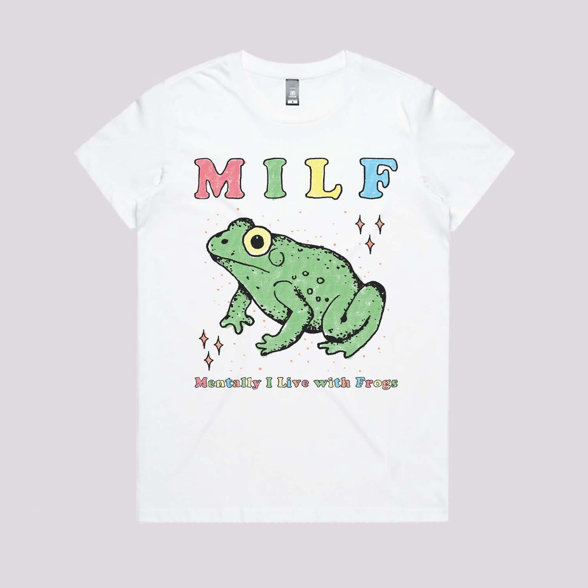 MILF (Mentally I Live With Frogs) T-Shirt  - Limitee Apparel Australia