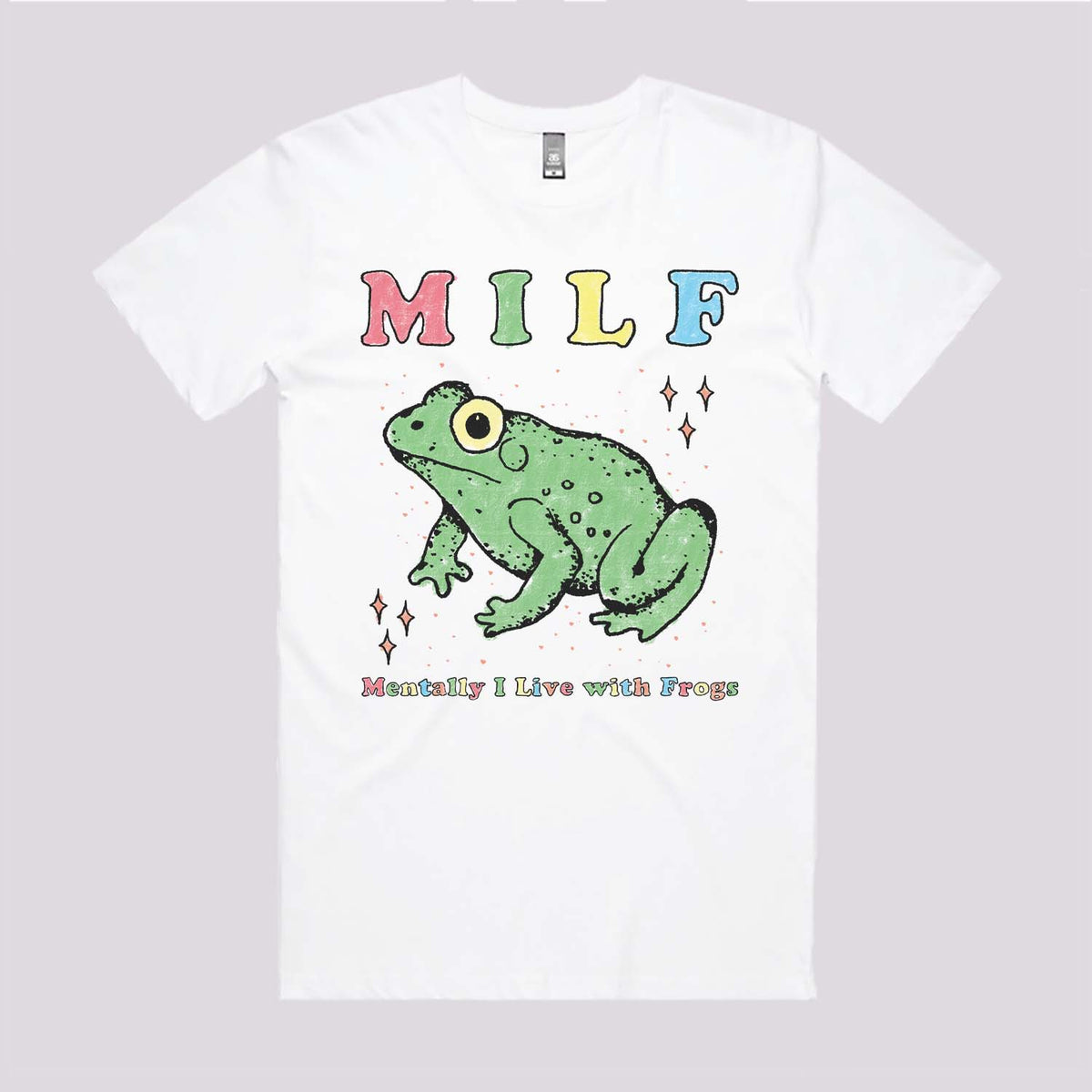 MILF (Mentally I Live With Frogs) T-Shirt  - Limitee Apparel Australia