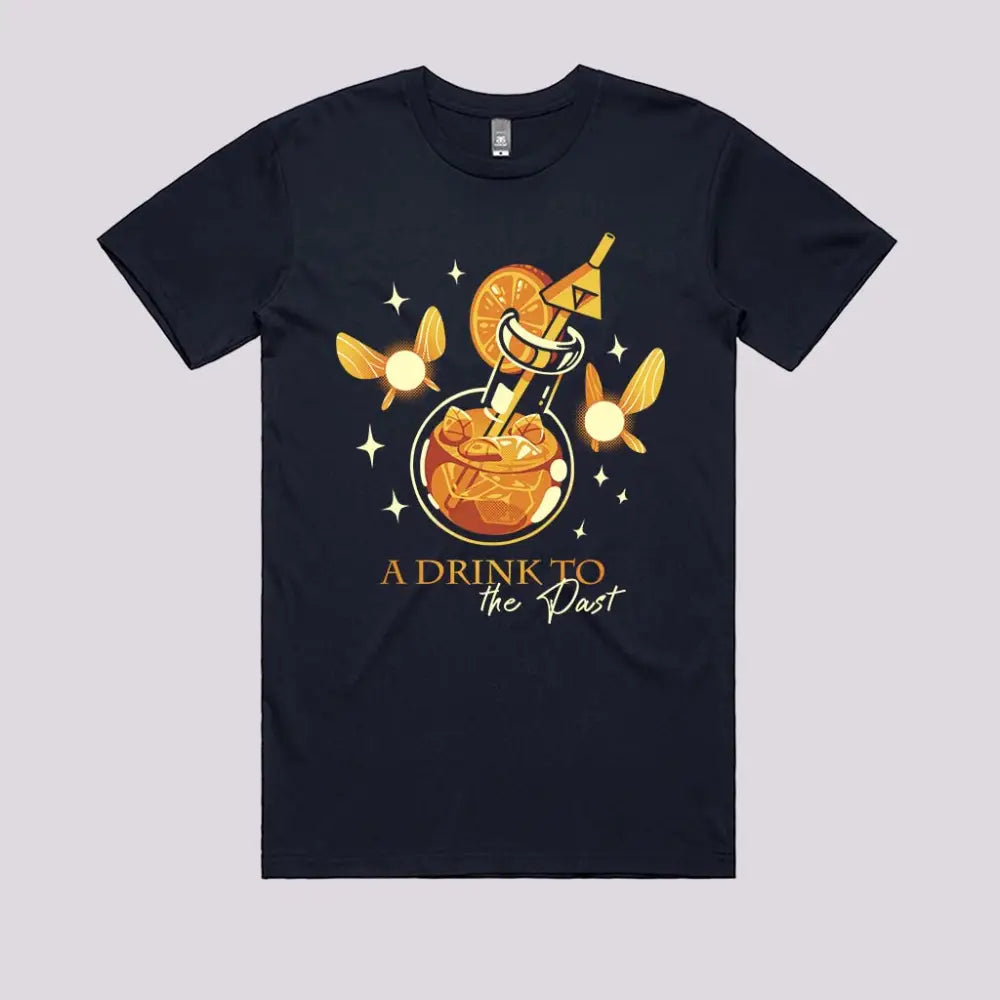A Drink To The Past T-Shirt Mens / Navy Xs Adult Tee