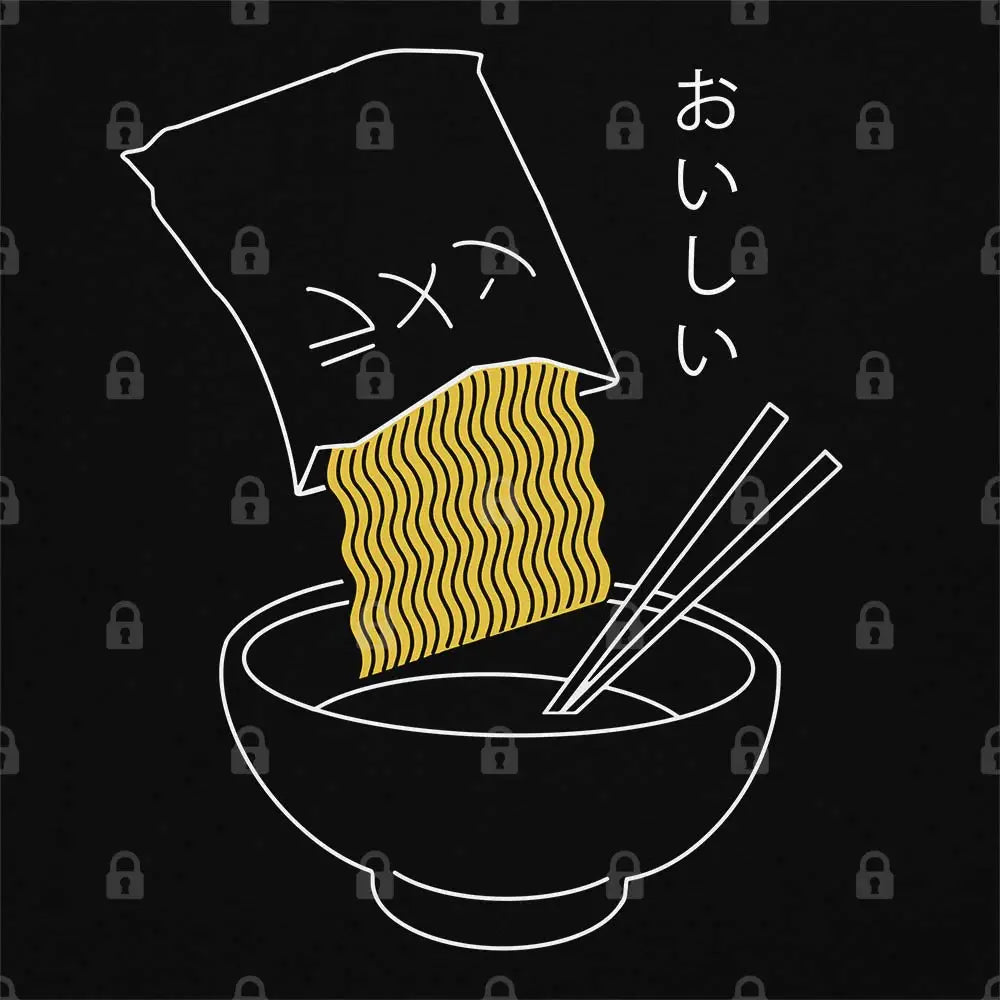 Aesthetic Ramen Noodle T-Shirt Adult Tee