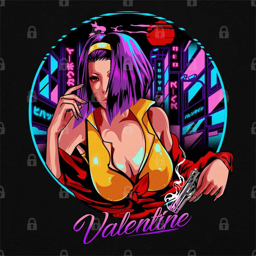 Agent Valentine T-Shirt | Anime T-Shirts