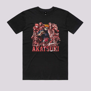 Team Akatsuki T-Shirt | Cool Anime T-Shirts Australia