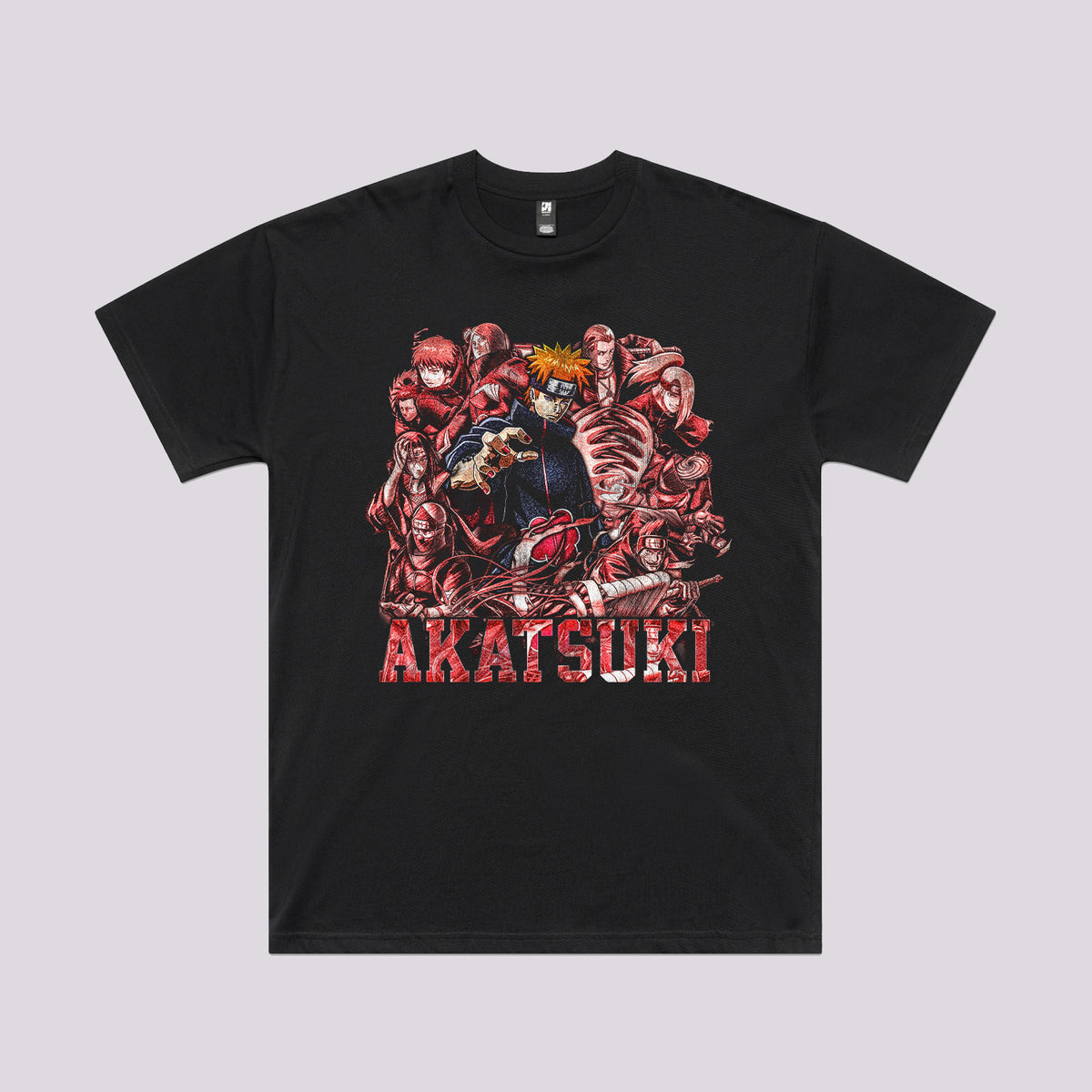 Team Akatsuki T-Shirt | Oversized Anime T-Shirts Australia