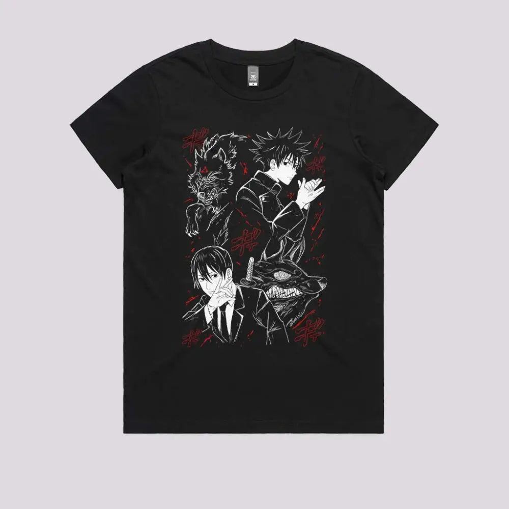 Aki and Megumi T-Shirt | Anime T-Shirts