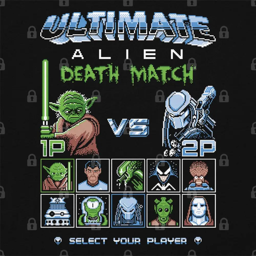 Alien Death Match T-Shirt | Pop Culture T-Shirts