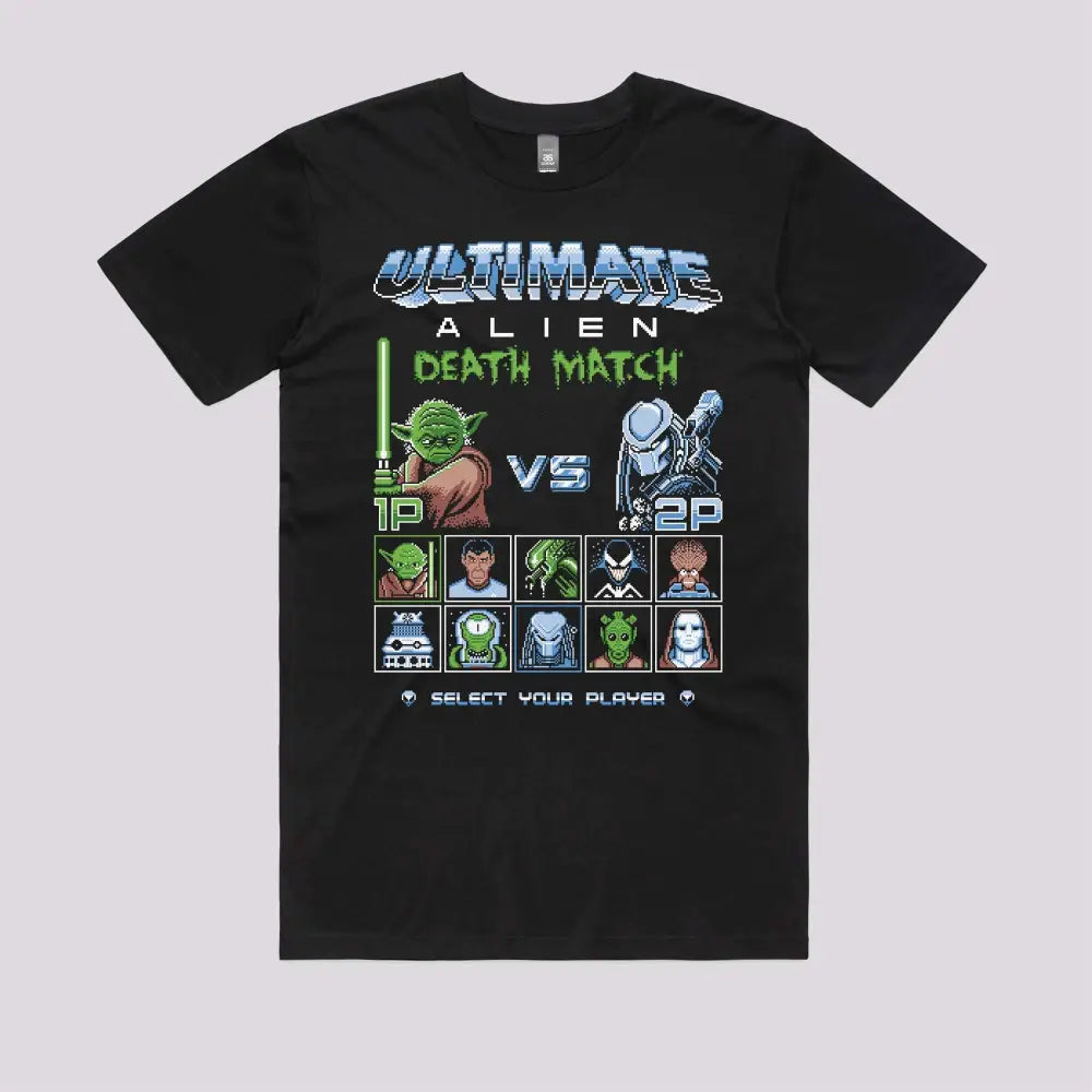 Alien Death Match T-Shirt | Pop Culture T-Shirts