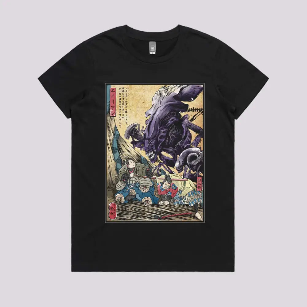 Alien in Japan T-Shirt | Pop Culture T-Shirts