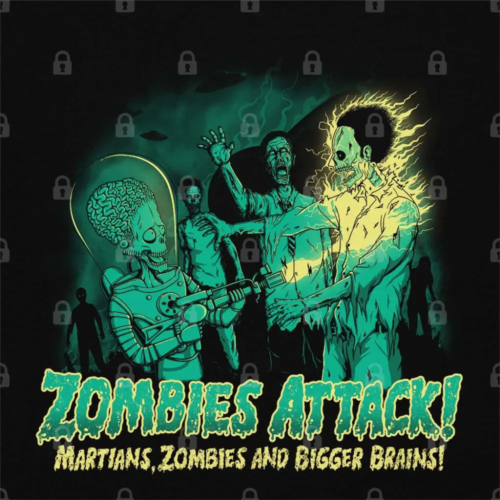 Alien vs Zombies T-Shirt | Pop Culture T-Shirts
