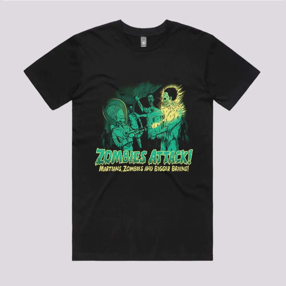 Alien vs Zombies T-Shirt | Pop Culture T-Shirts