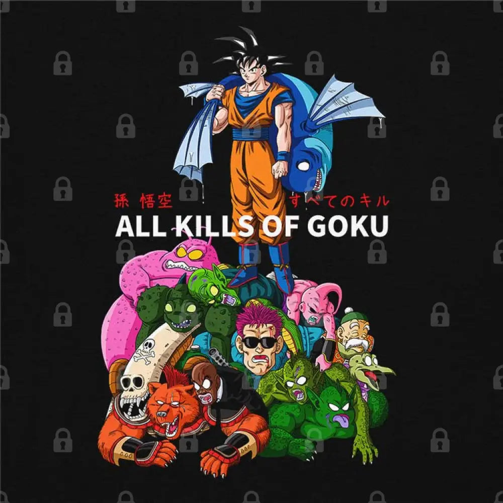 All Kills of King Monkey T-Shirt | Anime T-Shirts