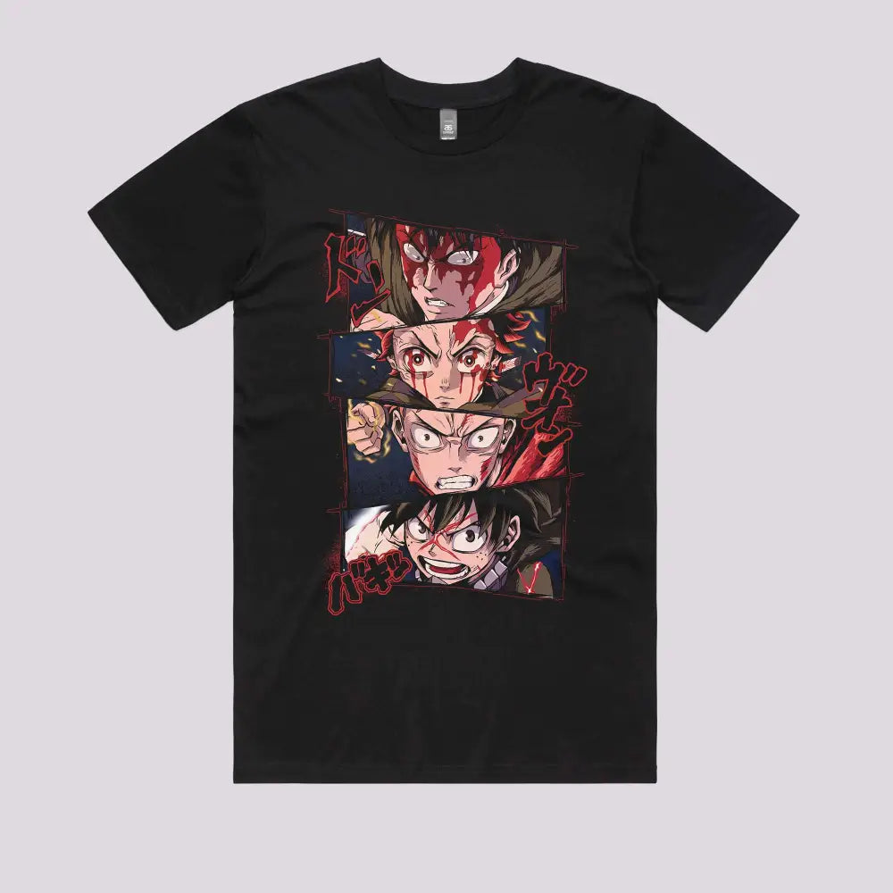 Anime Fury T-Shirt | Anime T-Shirts
