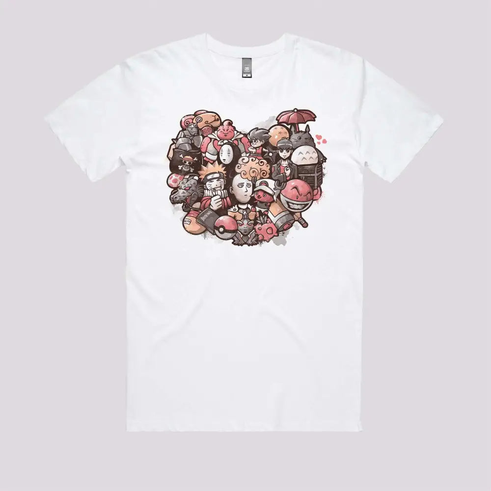 Anime Love T-Shirt | Anime T-Shirts