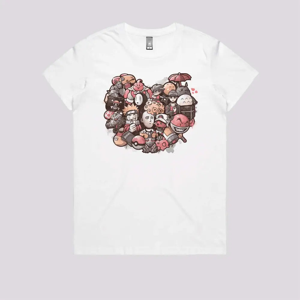 Anime Love T-Shirt | Anime T-Shirts