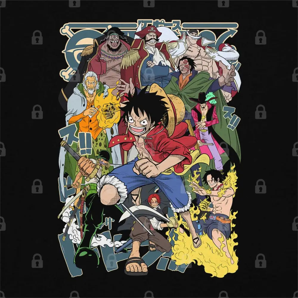 Anime Pirates T-Shirt | Anime T-Shirts