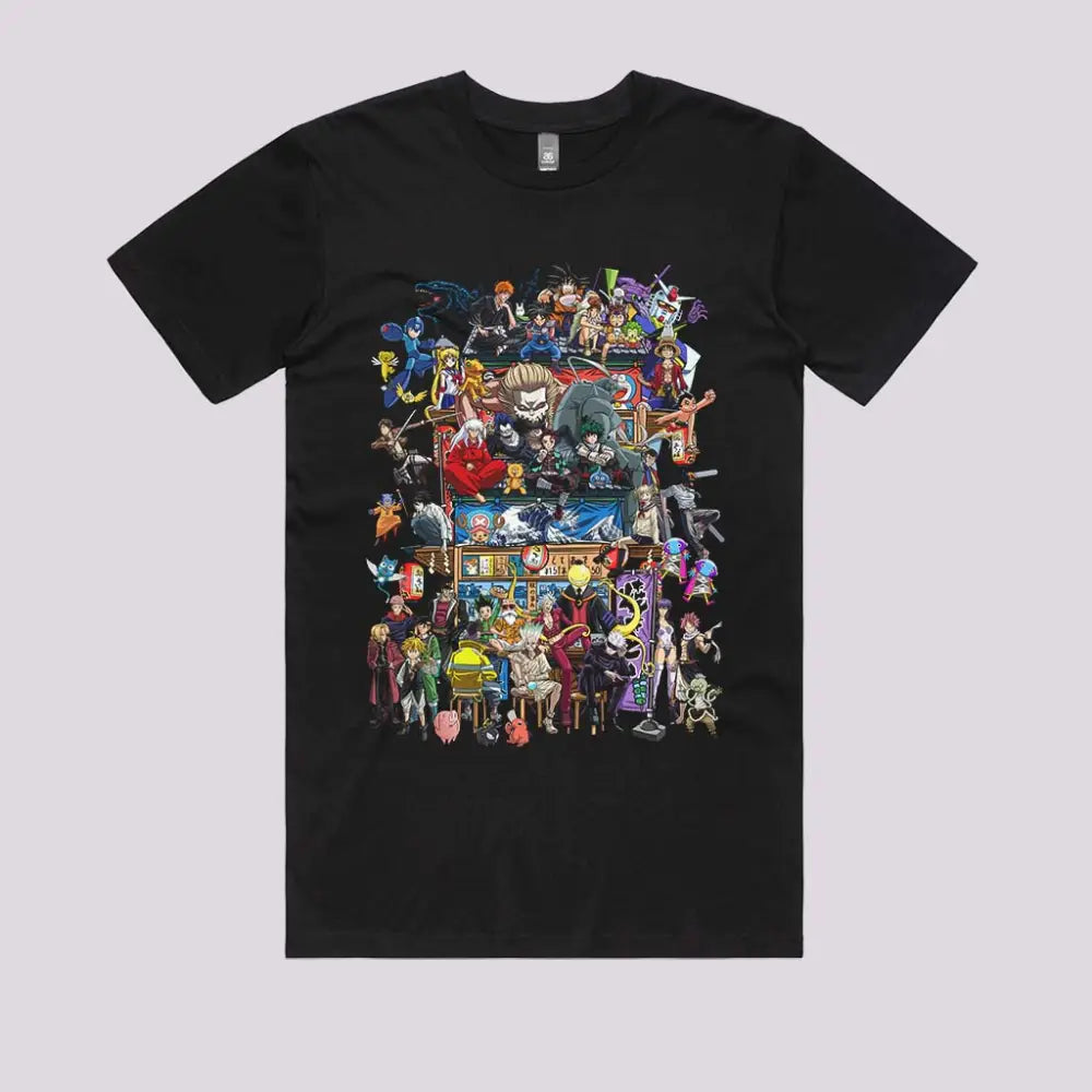 Anime Tower T-Shirt | Anime T-Shirts