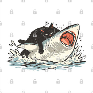 Apex Predator Cat Graphic Tee