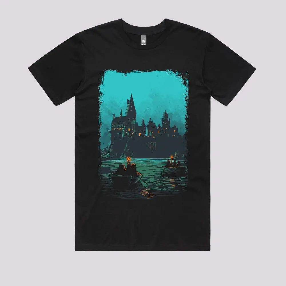 Arrival at Wizarding School T-Shirt | Pop Culture T-Shirts