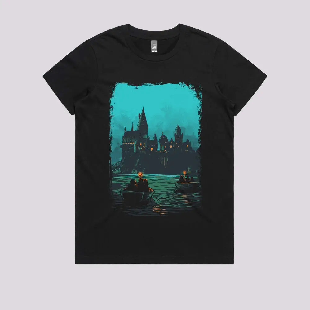 Arrival at Wizarding School T-Shirt | Pop Culture T-Shirts
