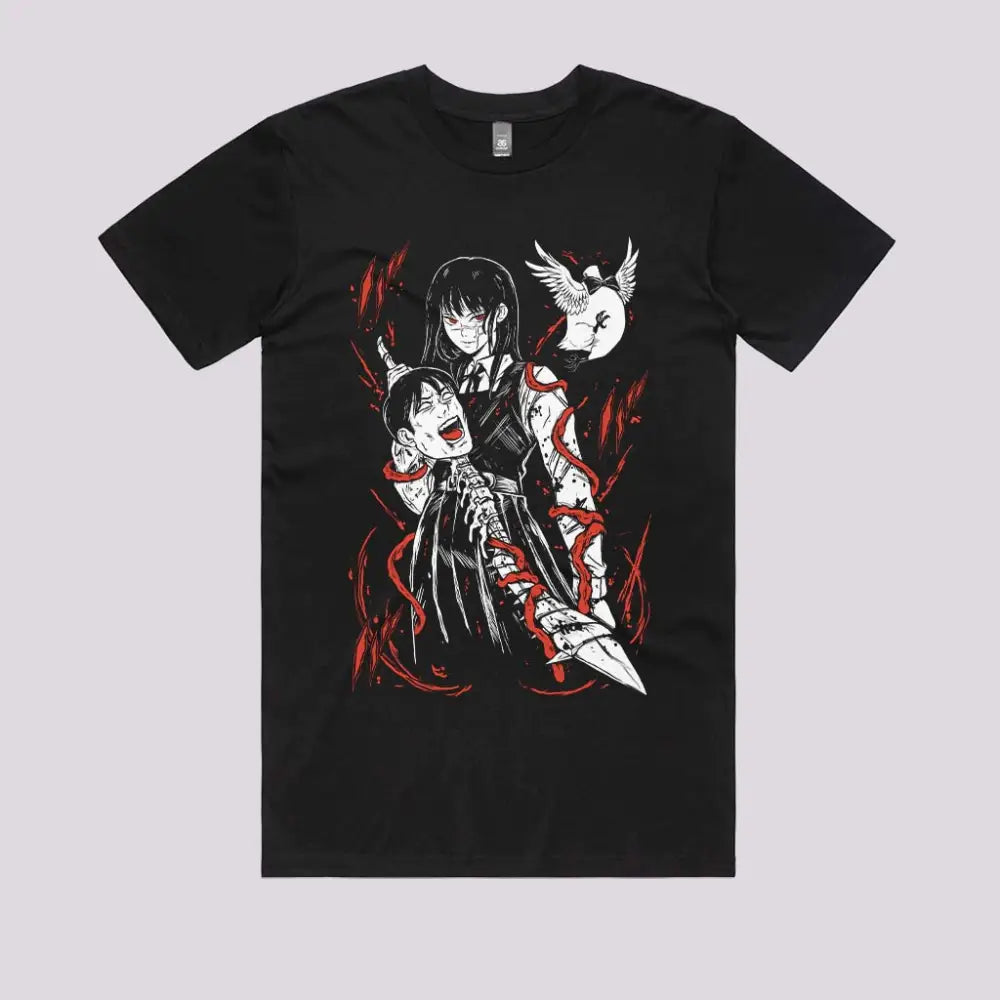 Asa Mitaka War Devil T-Shirt | Anime T-Shirts