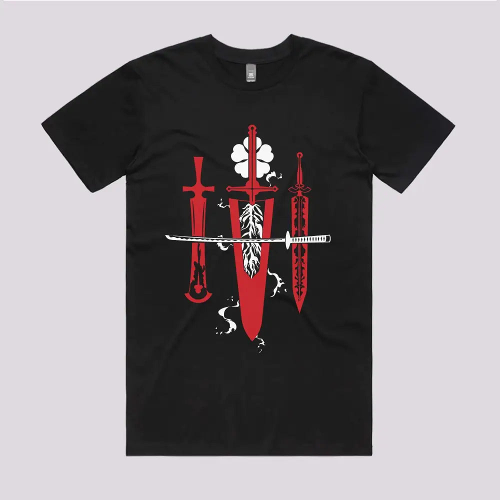 Asta Demon Swords Anime T-Shirt | Anime Clothing