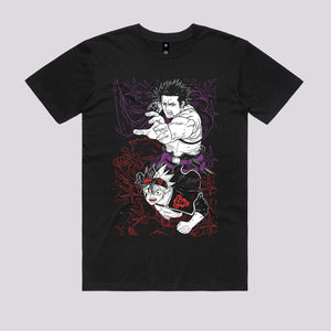 Asta and Captain Yami T-Shirt - Black Clover Anime T-Shirt