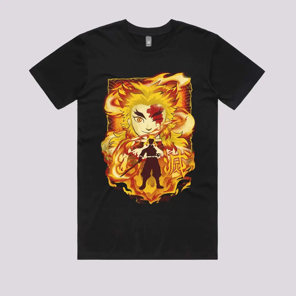 Attack of Flame T-Shirt | Anime T-Shirts