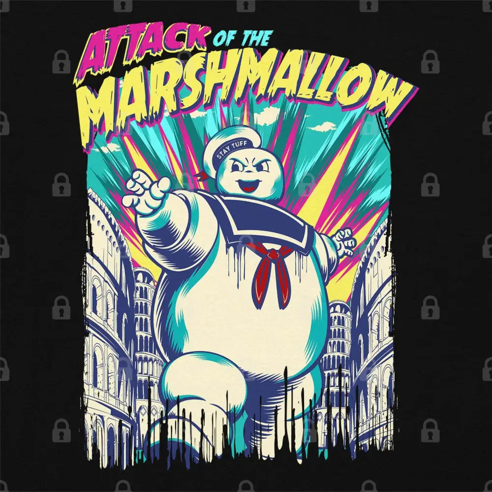 Attack of The Marshmallow T-Shirt | Pop Culture T-Shirts
