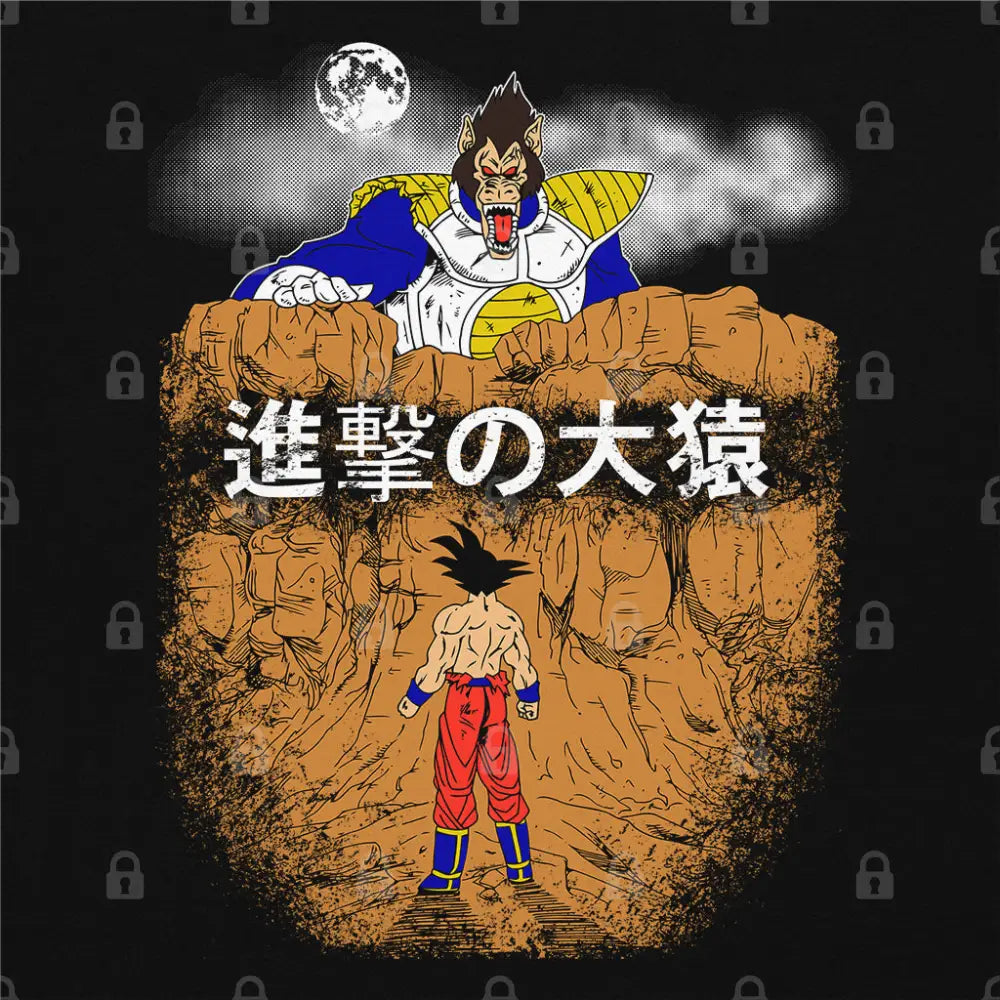 Attack on Ozaru T-Shirt | Anime T-Shirts