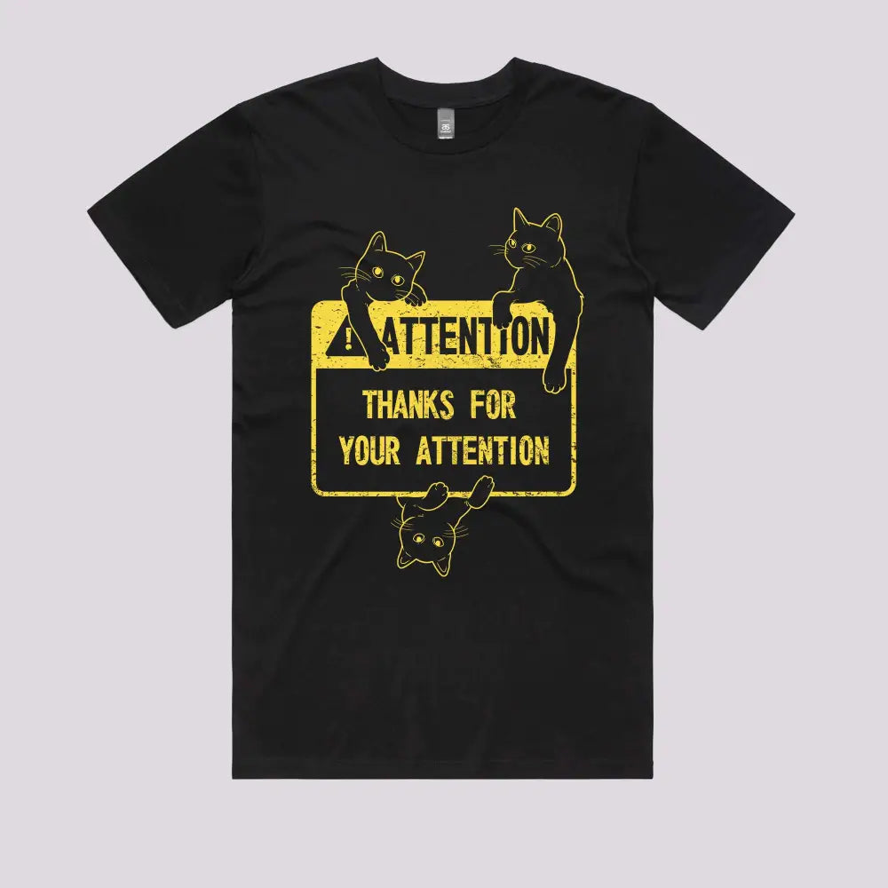 Attention T-Shirt - Limitee Apparel