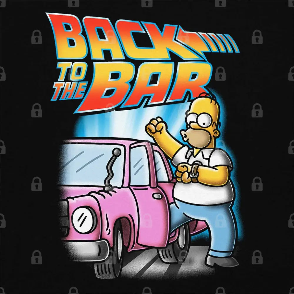 Back To The Bar T-Shirt | Pop Culture T-Shirts