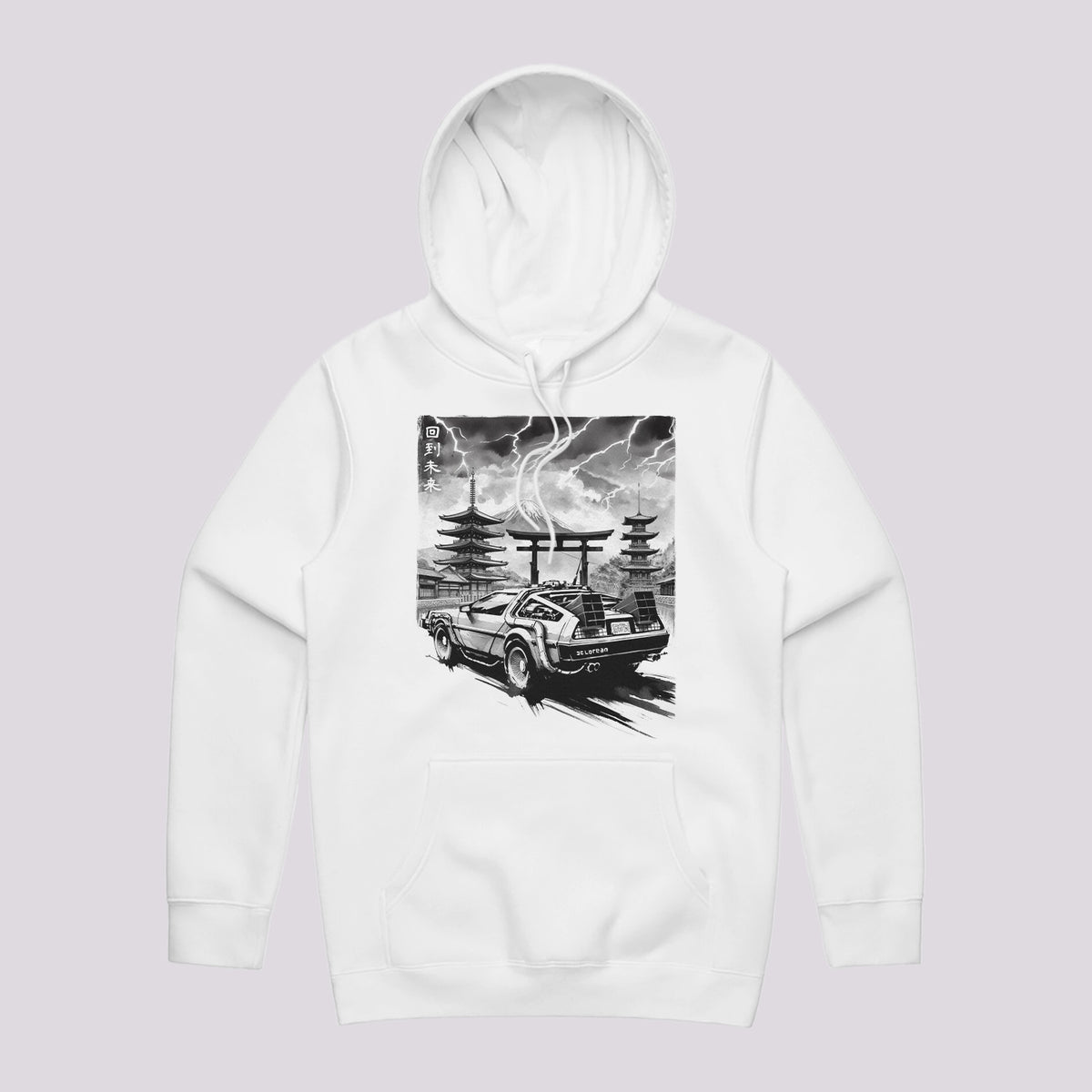 Back To Japan Hoodie | Japanese Art Hoodie