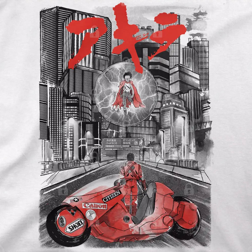 Battle in Neo-Tokyo T-Shirt | Anime T-Shirts